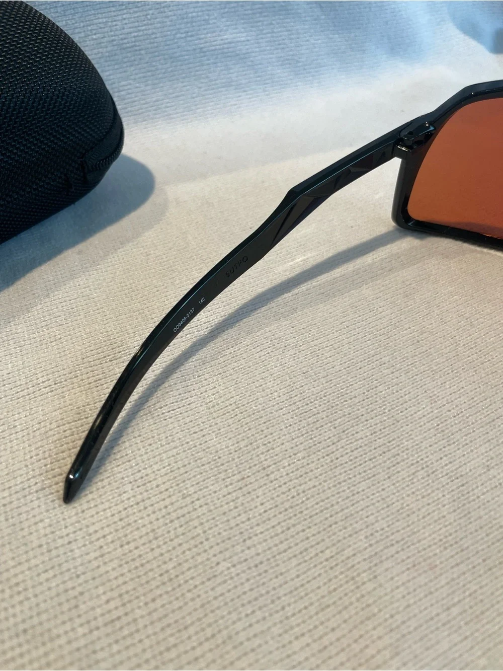 Oakley Sutro Sunglasses with Polished Black Frame and Prizm Sapphire Lenses